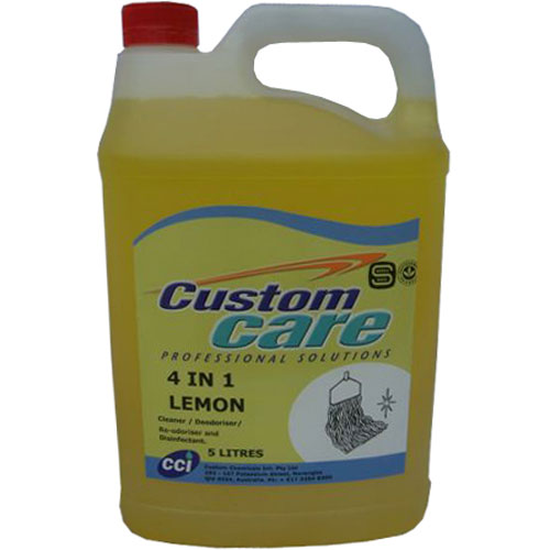 CC 4 in 1 Lemon Disinfectant / Cleaner 5L